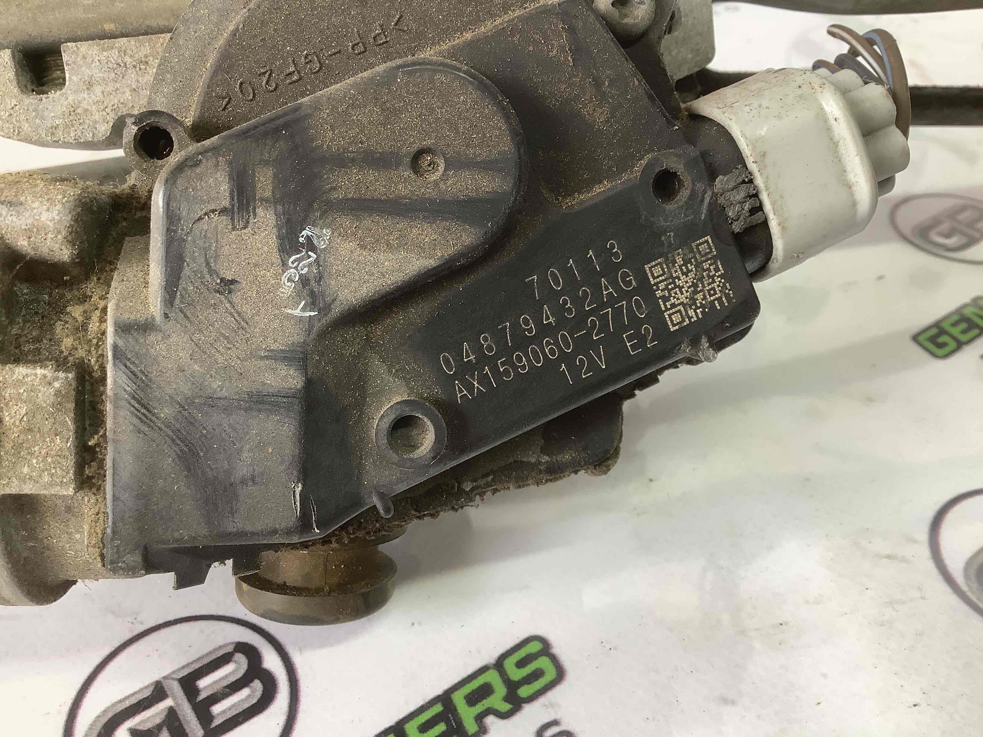 Механізм склоочисника, трапеція двірників