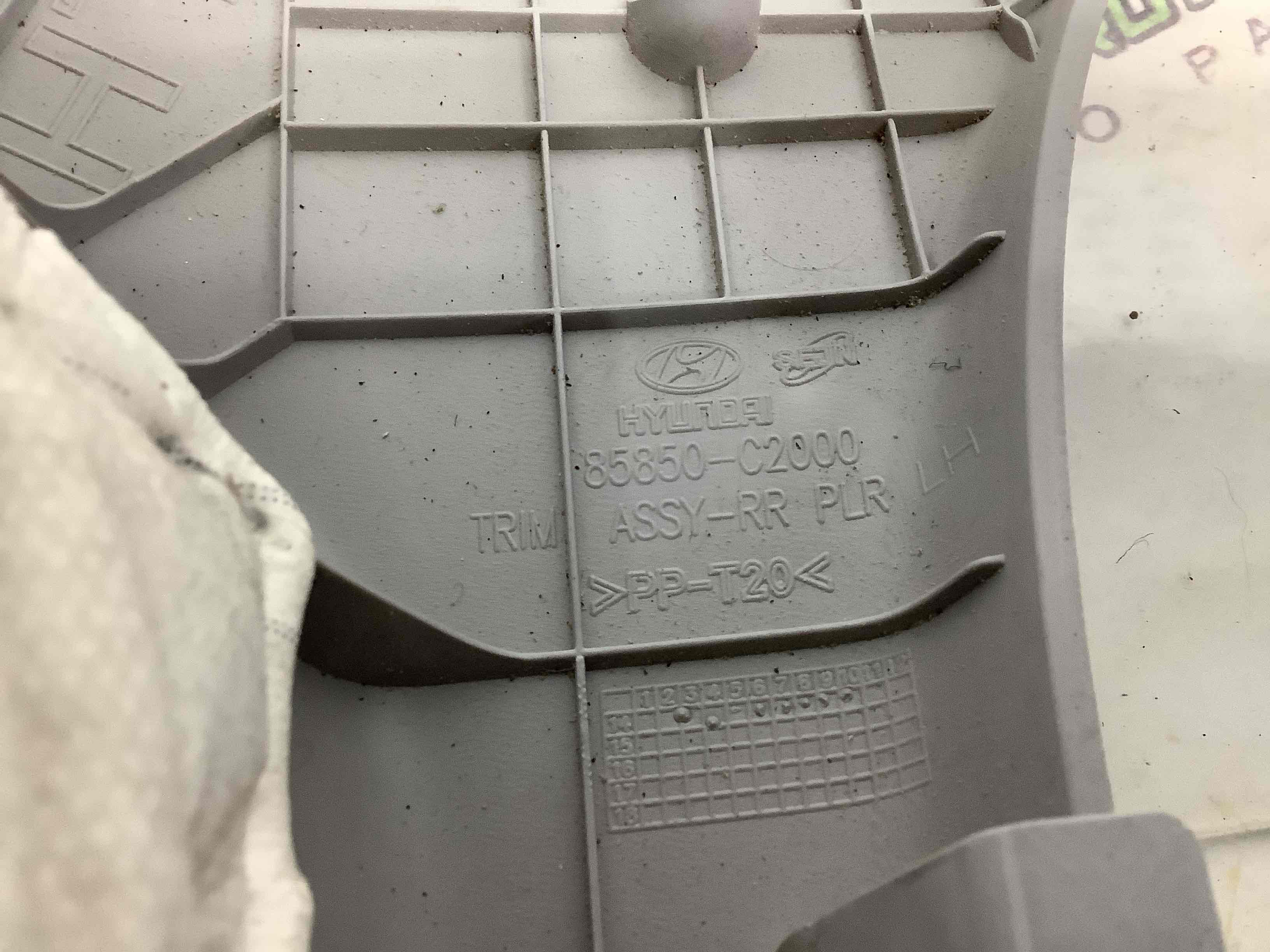 Пластикові елементи салону