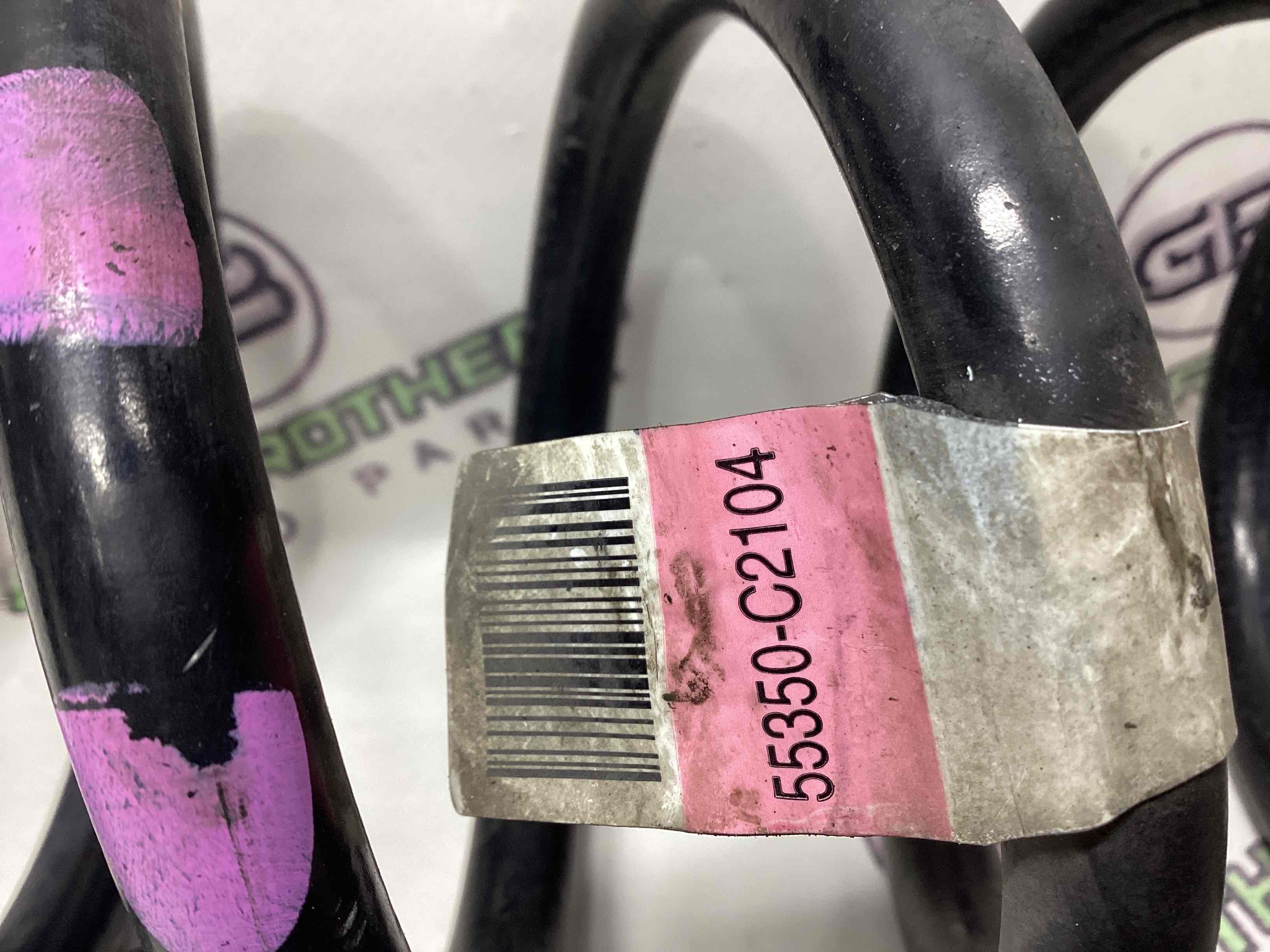 Пружина задня